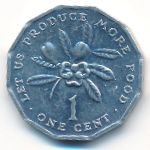 Ямайка, 1 цент (1975 г.)