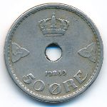 Норвегия, 50 эре (1939 г.)