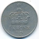 Норвегия, 1 крона (1975 г.)