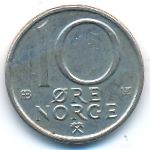 Norway, 10 ore, 1979