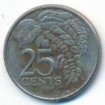 Тринидад и Тобаго, 25 центов (2003 г.)
