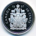 Canada, 50 cents, 1997–2003
