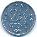 Антильские острова, 2 1/2 цента (1985 г.)