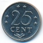 Антильские острова, 25 центов (1977 г.)