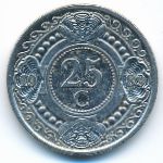 Антильские острова, 25 центов (1989 г.)