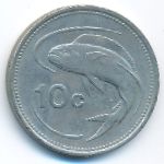 Мальта, 10 центов (1986 г.)