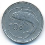 Мальта, 10 центов (1986 г.)