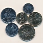 Свазиленд, Набор монет (2015 г.)