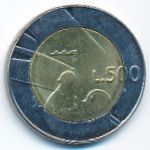 Сан-Марино, 500 лир (1990 г.)
