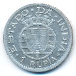 Португальская Индия, 1 рупия (1947 г.)