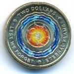 Австралия, 2 доллара (2018 г.)