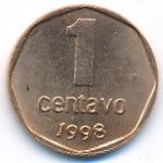Аргентина, 1 сентаво (1998–1999 г.)