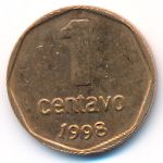 Аргентина, 1 сентаво (1998 г.)