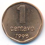 Аргентина, 1 сентаво (1998 г.)