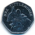 Great Britain, 50 pence, 2018