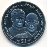 Либерия, 1 доллар (1995 г.)