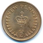 Great Britain, 1/2 new penny, 1977