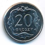 Польша, 20 грошей (2014 г.)
