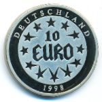 Германия, 10 евро (1998 г.)