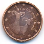 Кипр, 1 евроцент (2009–2018 г.)