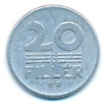 Венгрия, 20 филлеров (1968&ndash;1988 г.)