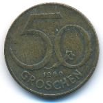 Austria, 50 groschen, 1960