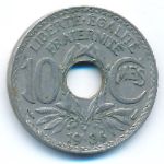 France, 10 centimes, 1936