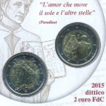 Италия, Набор монет (2015 г.)