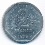 Франция, 2 франка (1979 г.)