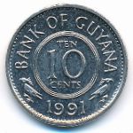 Гайана, 10 центов (1973–1991 г.)