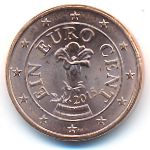 Австрия, 1 евроцент (2015 г.)