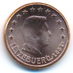 Luxemburg, 1 euro cent, 2002