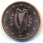 Ирландия, 1 евроцент (2005–2009 г.)