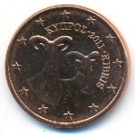Кипр, 5 евроцентов (2011 г.)