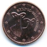 Кипр, 5 евроцентов (2015 г.)