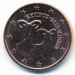 Кипр, 5 евроцентов (2016 г.)