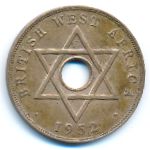 Британская Западная Африка, 1 пенни (1952 г.)