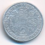 Великобритания, 1 шиллинг (1734–1737 г.)