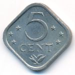 Antilles, 5 cents, 1977