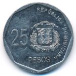 Доминиканская республика, 25 песо (2005–2015 г.)