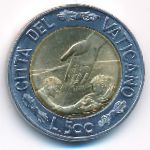 Vatican City, 500 lire, 1999