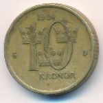 Швеция, 10 крон (1991–1992 г.)