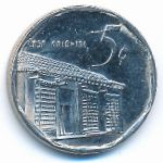 Куба, 5 сентаво (2000 г.)