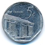 Куба, 5 сентаво (2002 г.)