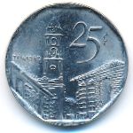 Куба, 25 сентаво (2008 г.)