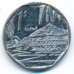 Cuba, 1 peso, 1998