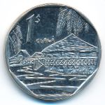 Cuba, 1 peso, 2012