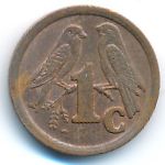 South Africa, 1 cent, 1992