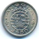 Angola, 2,5 escudos, 1974