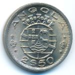 Angola, 2,5 escudos, 1974